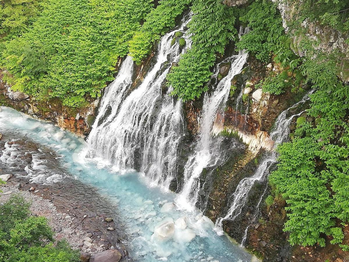 Hotel Hanafuji Inn Фурано Экстерьер фото